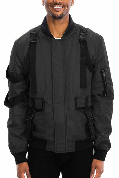 TACTICAL BOMBER JACKET.