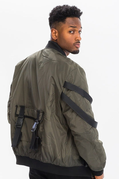 TACTICAL BOMBER JACKET.