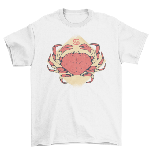 Cancer Zodiac Sign T-shirt