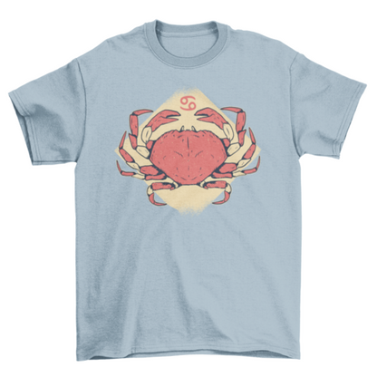 Cancer Zodiac Sign T-shirt
