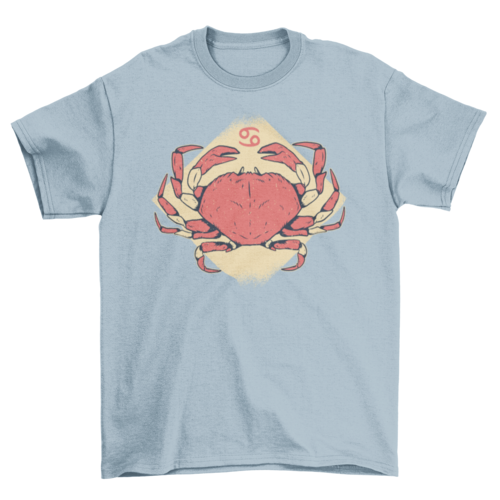 Cancer Zodiac Sign T-shirt