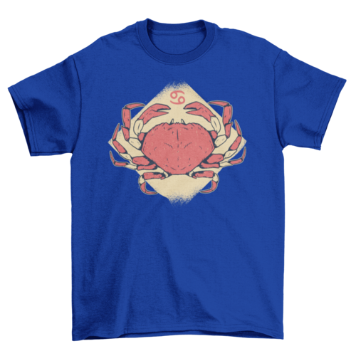 Cancer Zodiac Sign T-shirt