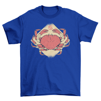 Cancer Zodiac Sign T-shirt