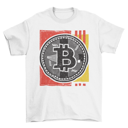 Bitcoin Abstract T-shirt
