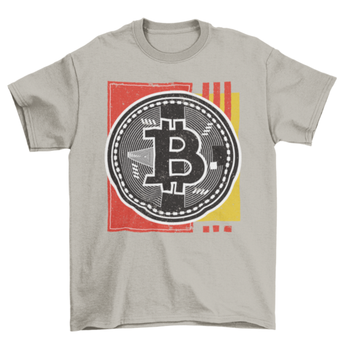 Bitcoin Abstract T-shirt
