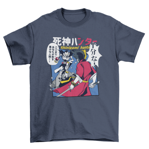 Cool Japanese monster comic t-shirts