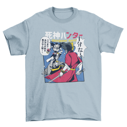 Cool Japanese monster comic t-shirts