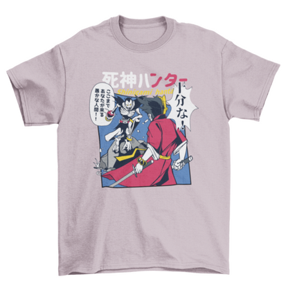 Cool Japanese monster comic t-shirts