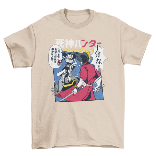 Cool Japanese monster comic t-shirts