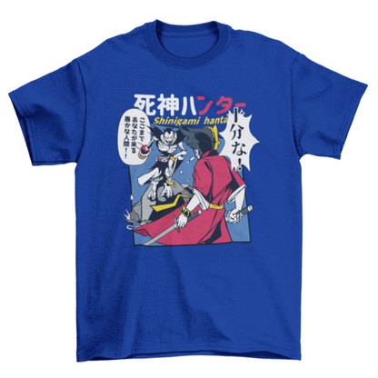 Cool Japanese monster comic t-shirts