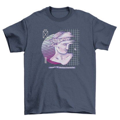 Vaporwave sculpture t-shirt