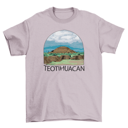 Landscape Teotihuacan Mexico t-shirts