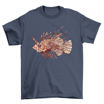 Lion Fish T-shirt Design