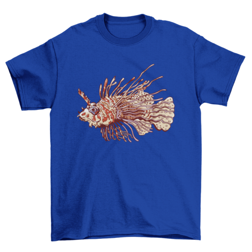 Lion Fish T-shirt Design