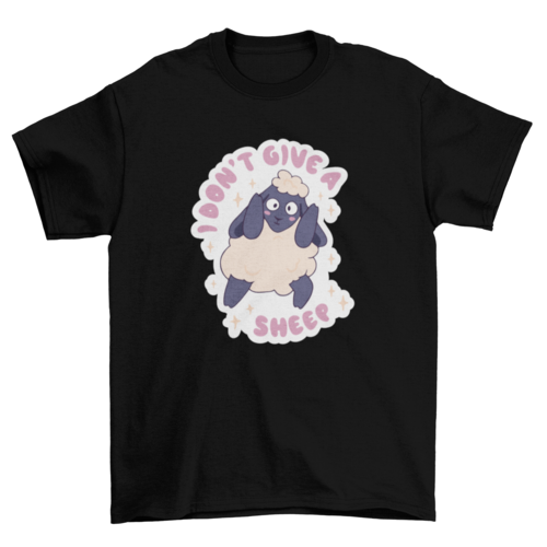 Yoga sheep funny t-shirt