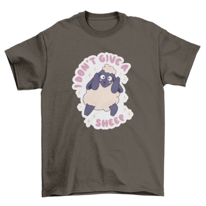 Yoga sheep funny t-shirt