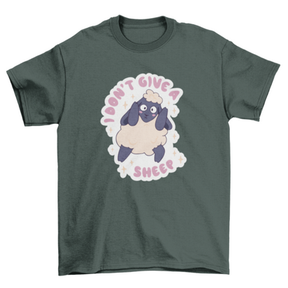 Yoga sheep funny t-shirt