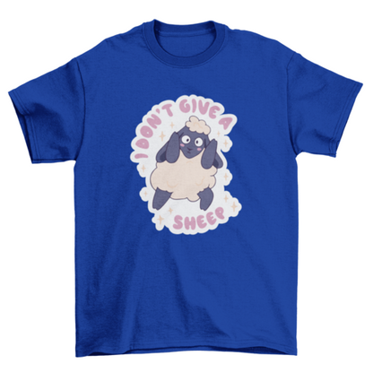 Yoga sheep funny t-shirt