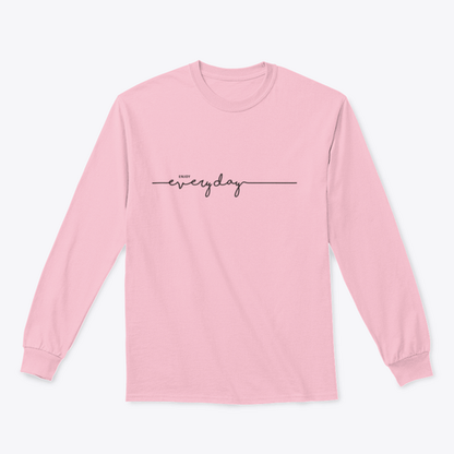 Enjoy Everyday Typographical Design for Sweatshirt