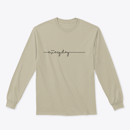 Enjoy Everyday Typographical Design for Sweatshirt