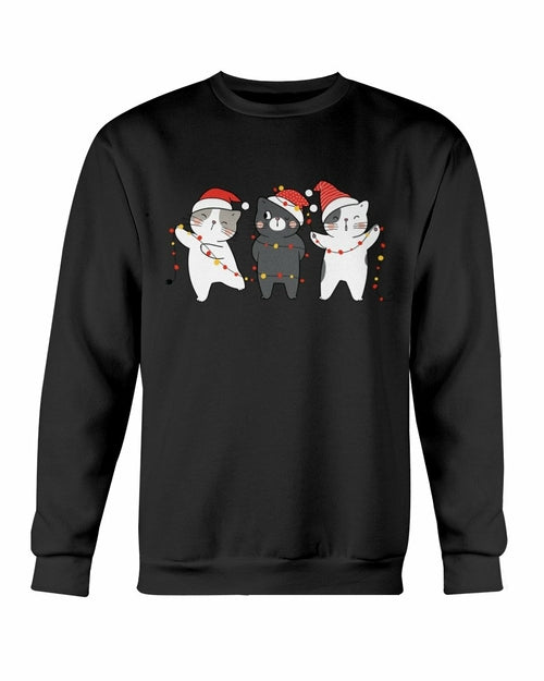 Cute Cats Christmas Sweatshirts