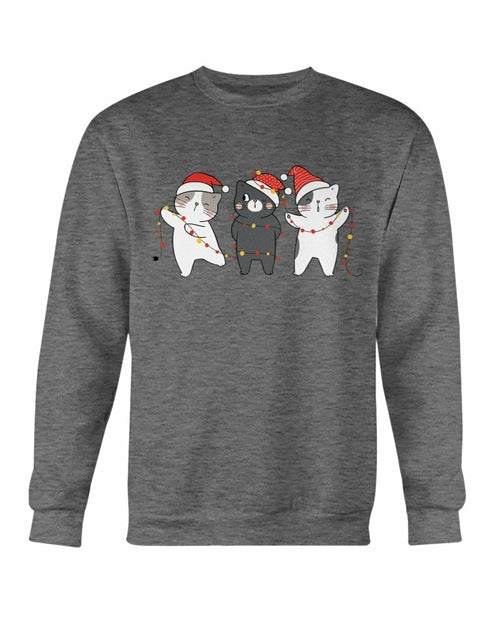 Cute Cats Christmas Sweatshirts
