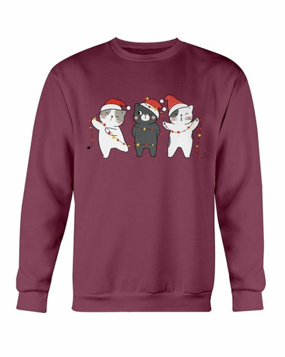 Cute Cats Christmas Sweatshirts