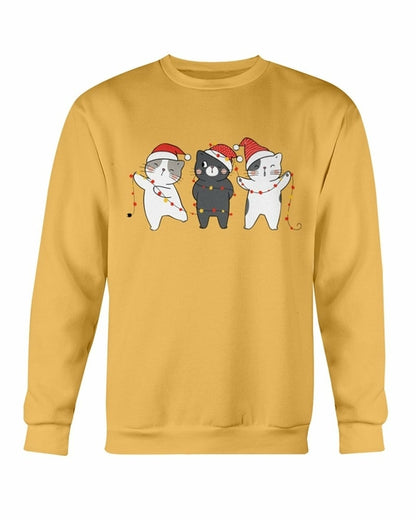 Cute Cats Christmas Sweatshirts