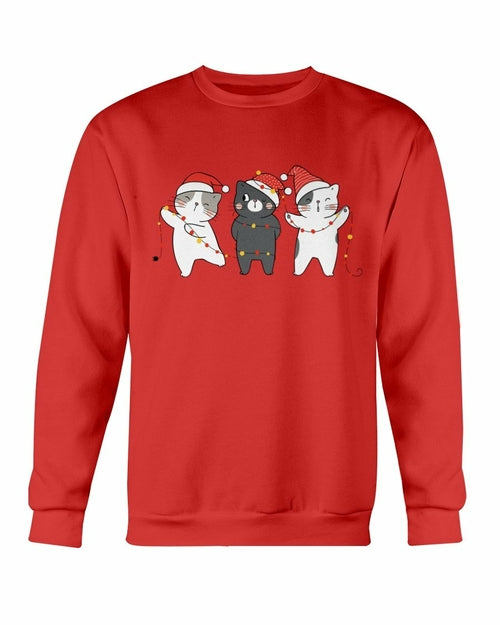 Cute Cats Christmas Sweatshirts
