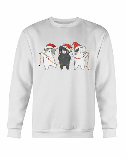 Cute Cats Christmas Sweatshirts