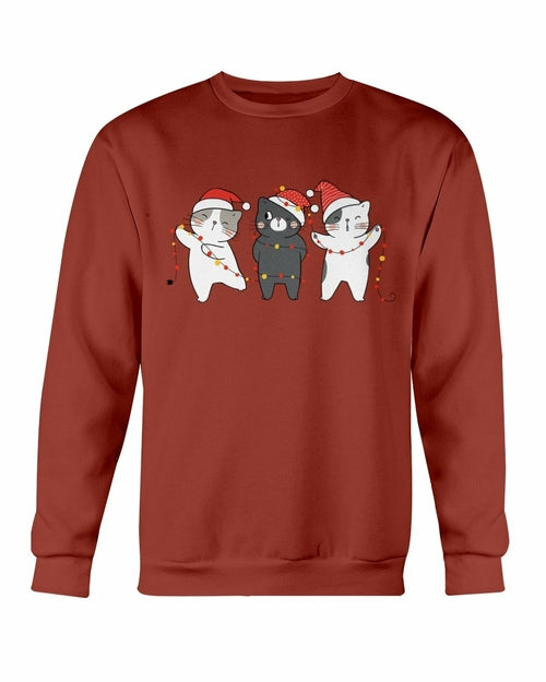 Cute Cats Christmas Sweatshirts
