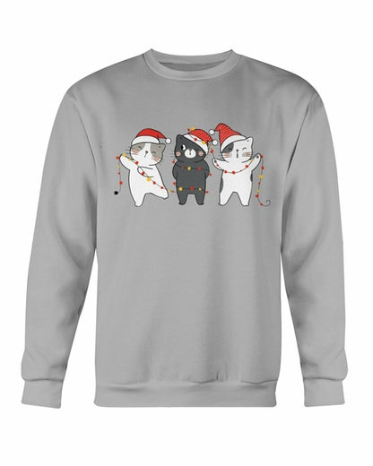 Cute Cats Christmas Sweatshirts