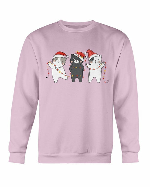 Cute Cats Christmas Sweatshirts