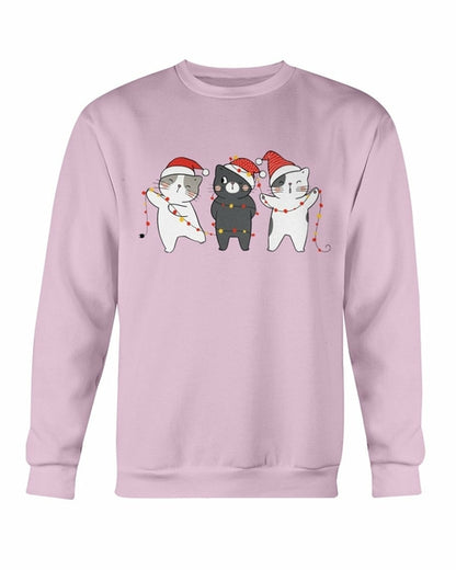 Cute Cats Christmas Sweatshirts