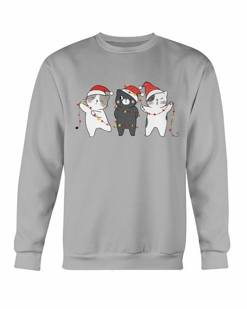 Cute Cats Christmas Sweatshirts